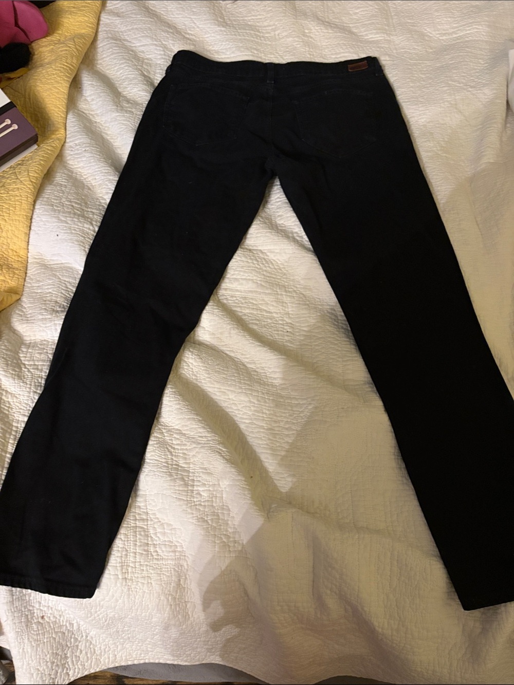 PAIGE Black Denim Jeans - Picture 3 of 6